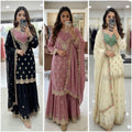 Zarmina Luxe Sharara Suit Set