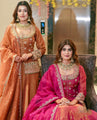 Shimmer Luxe Lehenga Top Set