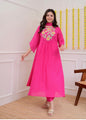 Laakshi Luxe Embroidered Chanderi Ensemble