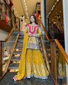 Vishakha Royal Yellow Sharara Suit Set