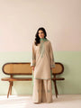 Mint Noor Luxe Roman Silk Palazzo Set