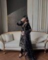 Noir Enchante Velvet Suit Set