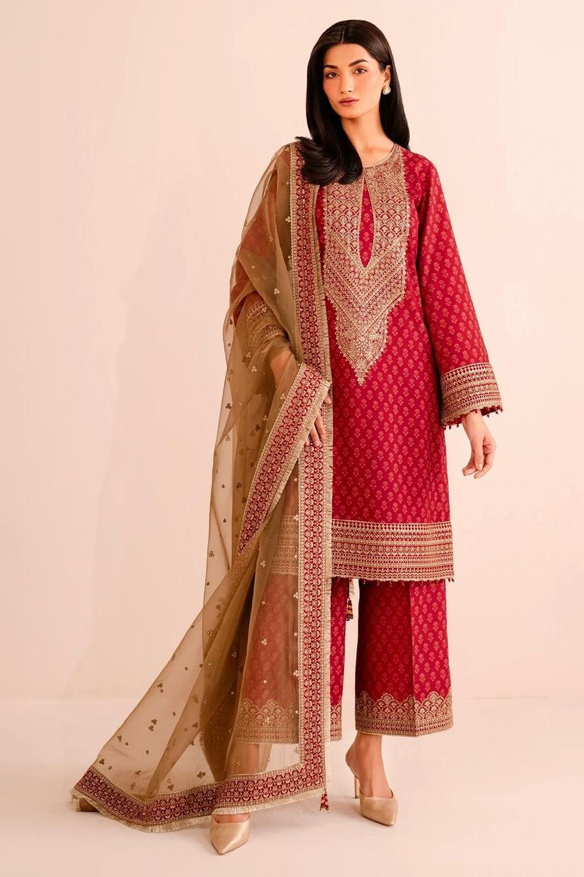 Noor-e-Ruby Designer Suit