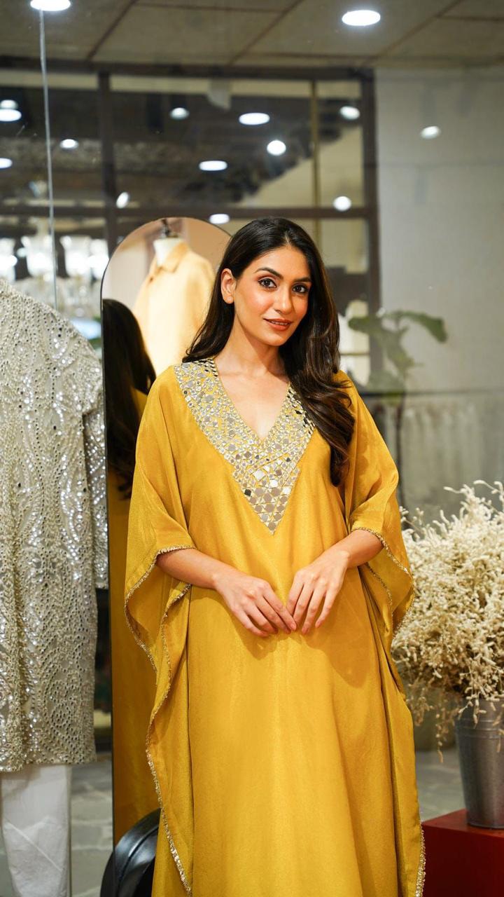 Mustard Grace Kaftan