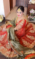 Satin Zari Radiance Embroidered Anarkali Set