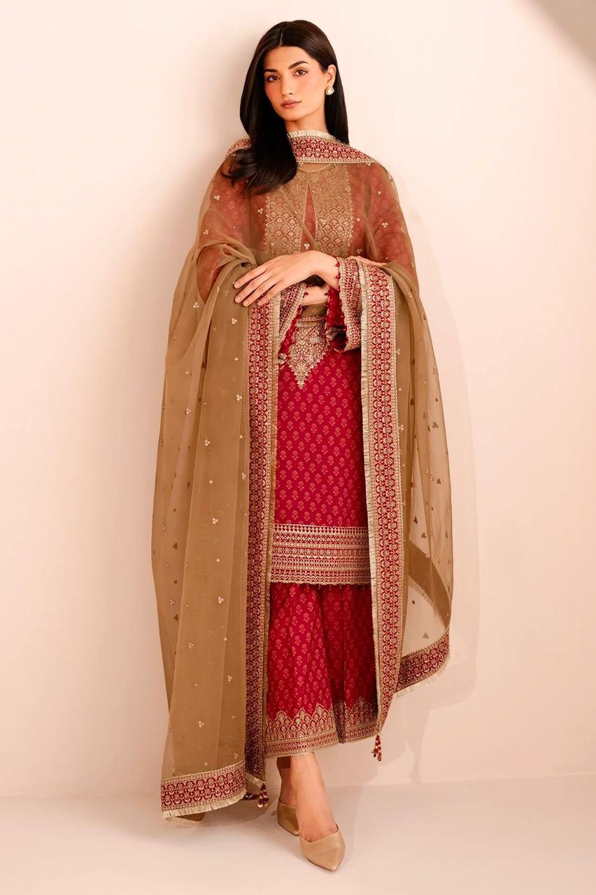 Noor-e-Ruby Designer Suit