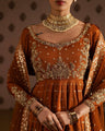 Shahin Black Rangoli Anarkali Set