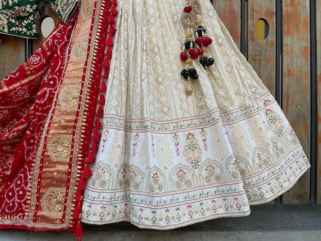 Heritage Regal Embroidered Bridal Lehenga Set