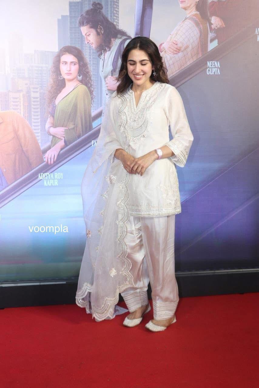 Sara White Farshi Suit Set