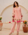 Ziva Grace Embroidered Cord Ensemble