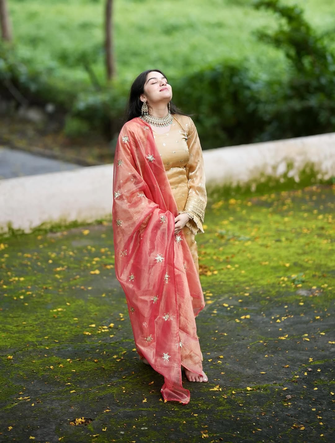 Alisha Azure Luxe Suit Set