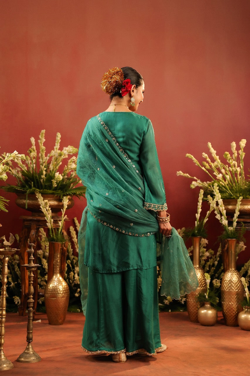 Shaheen Emerald Suit Set