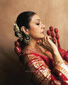 Scarlet Heritage Indowestern Lehenga Set