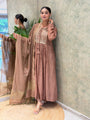 Aarzoo Mul Chanderi Anarkali Suit Set