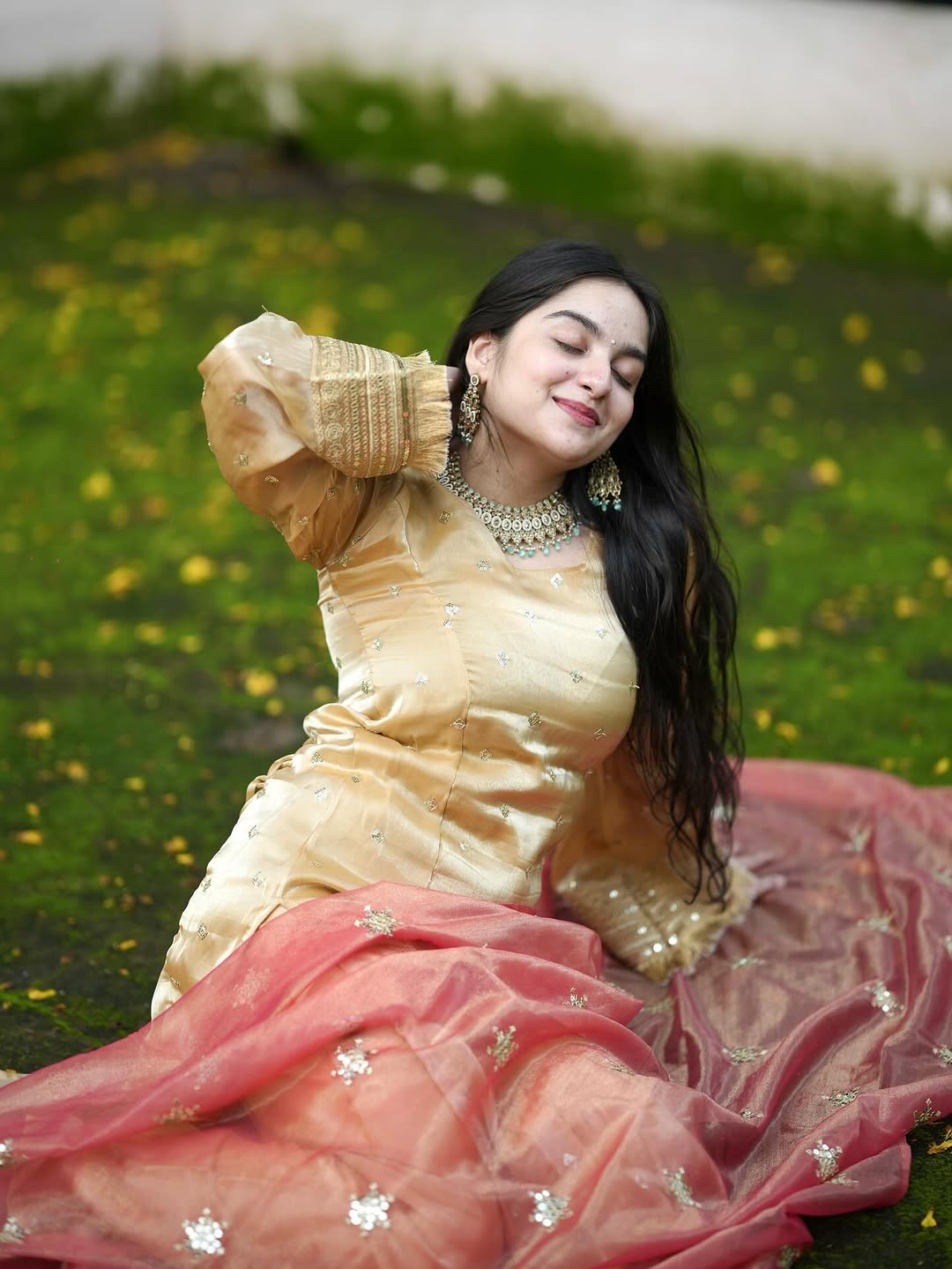 Alisha Azure Luxe Suit Set