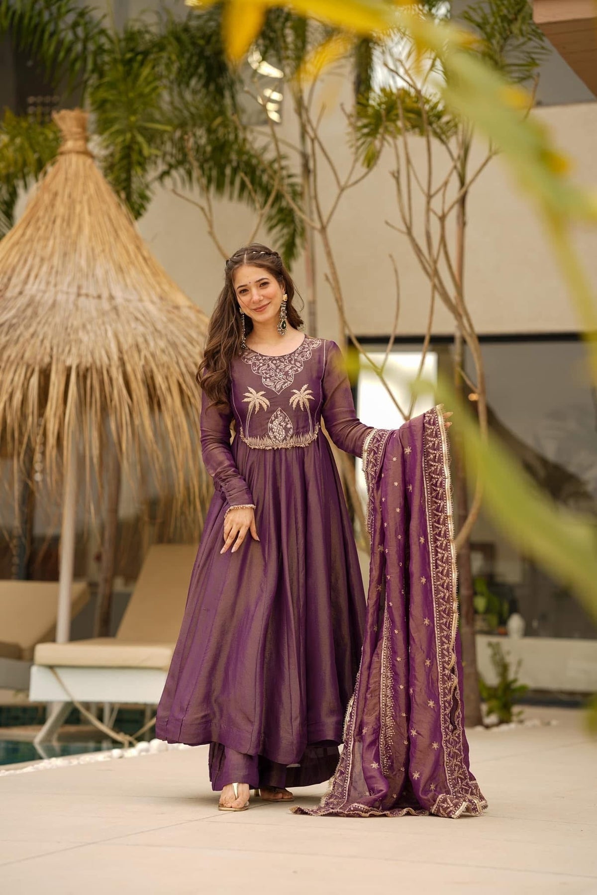 Ramya Cosma Slit Anarkali Premium Suit Set