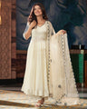 Taniya Luxe Embroidered Vichitra Ensemble