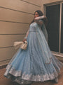Sitara Frost Blue Gown