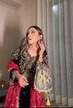 Zarqa Velvet Luxury Palazzo Set
