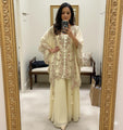 Premium Embroidered Kurta Palazzo Set