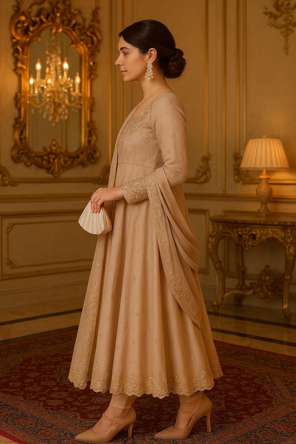 Elysian Thread Premium Anarkali