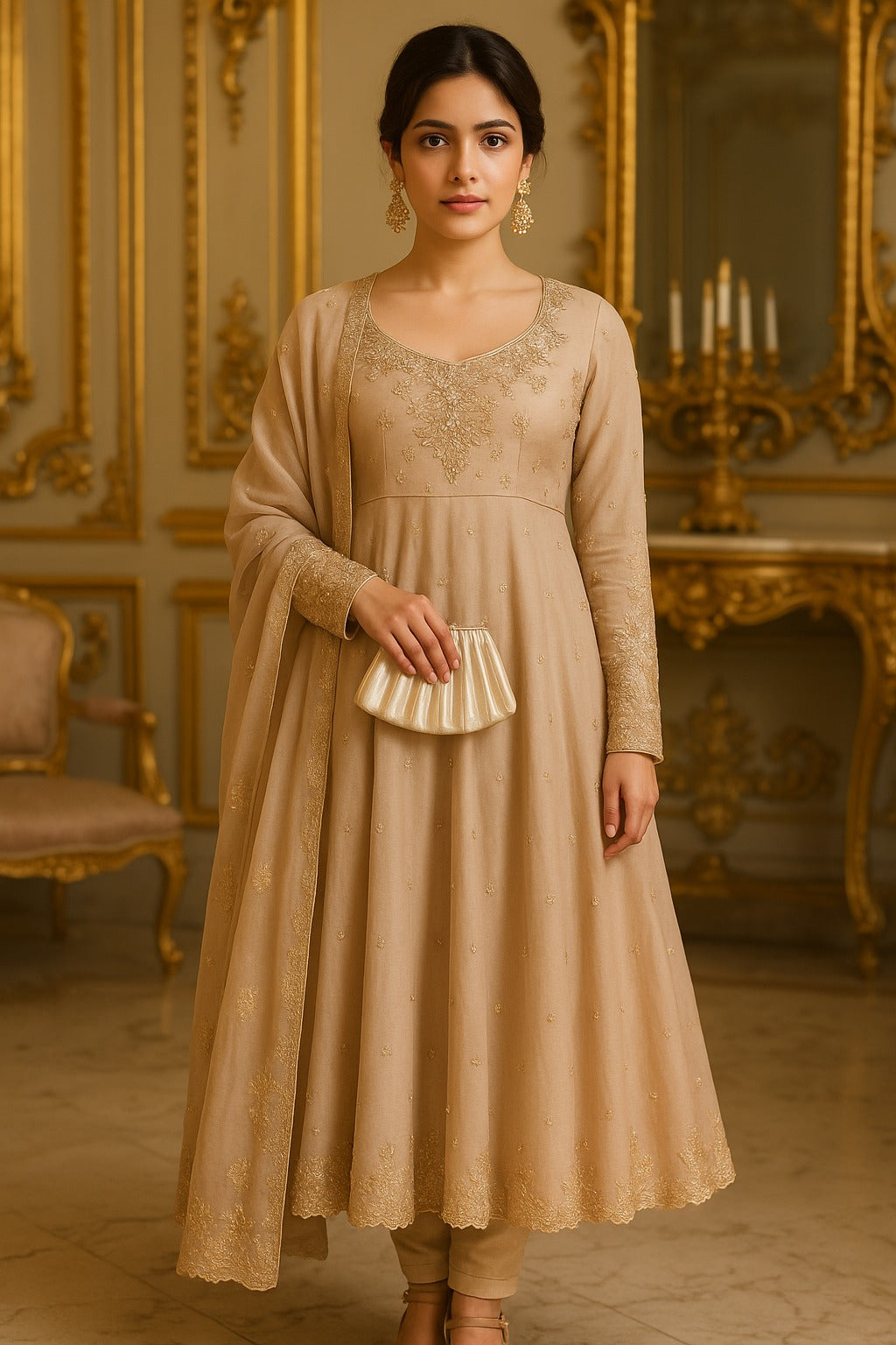 Elysian Thread Premium Anarkali