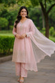 Sukoon in Blush Farshi Suit Set