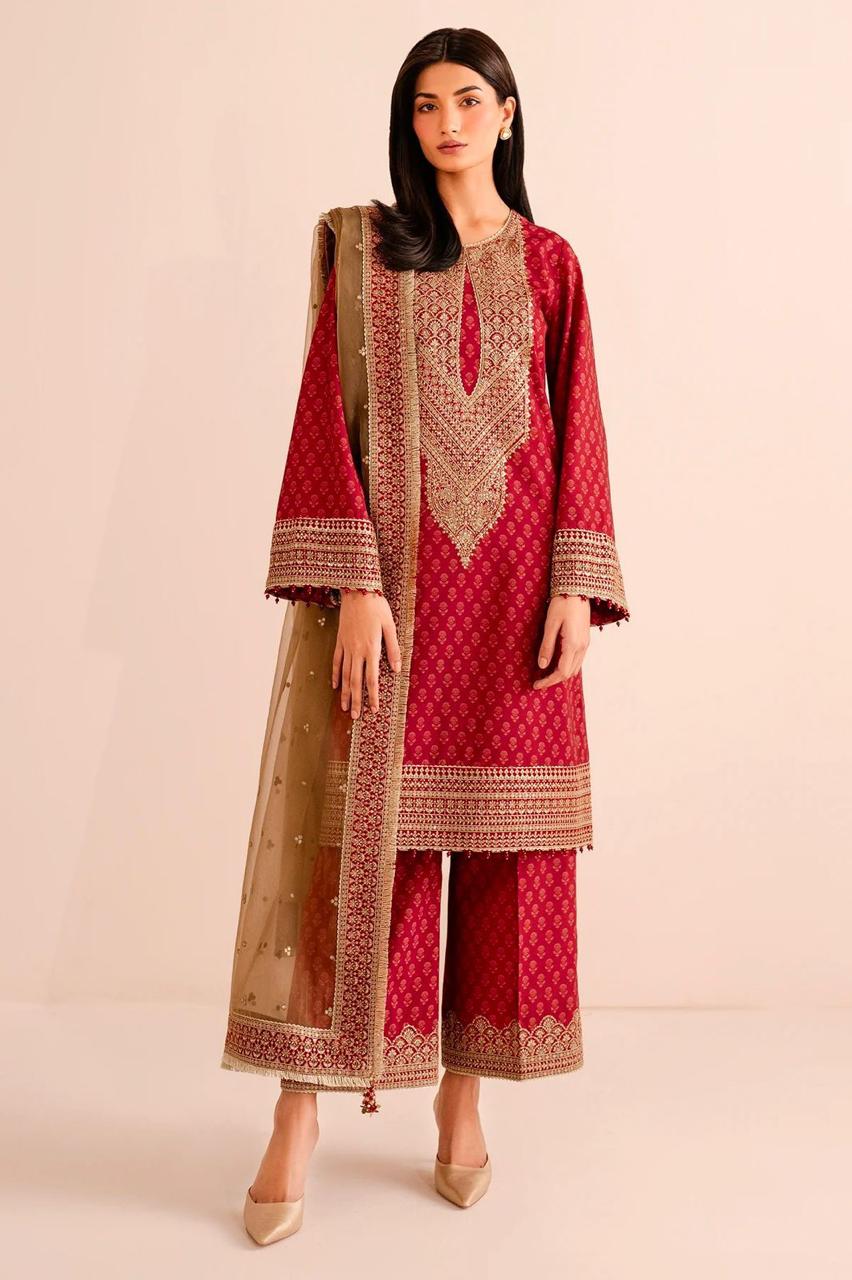 Noor-e-Ruby Designer Suit