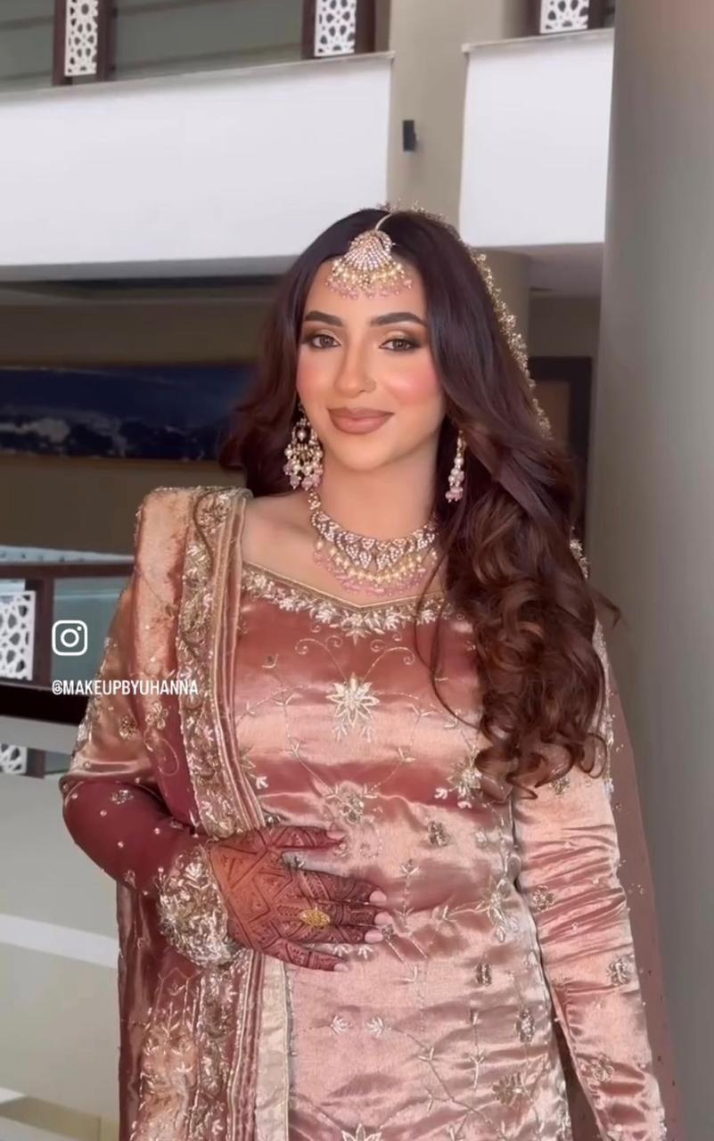 Mahira Rose Gold Royal Ensemble